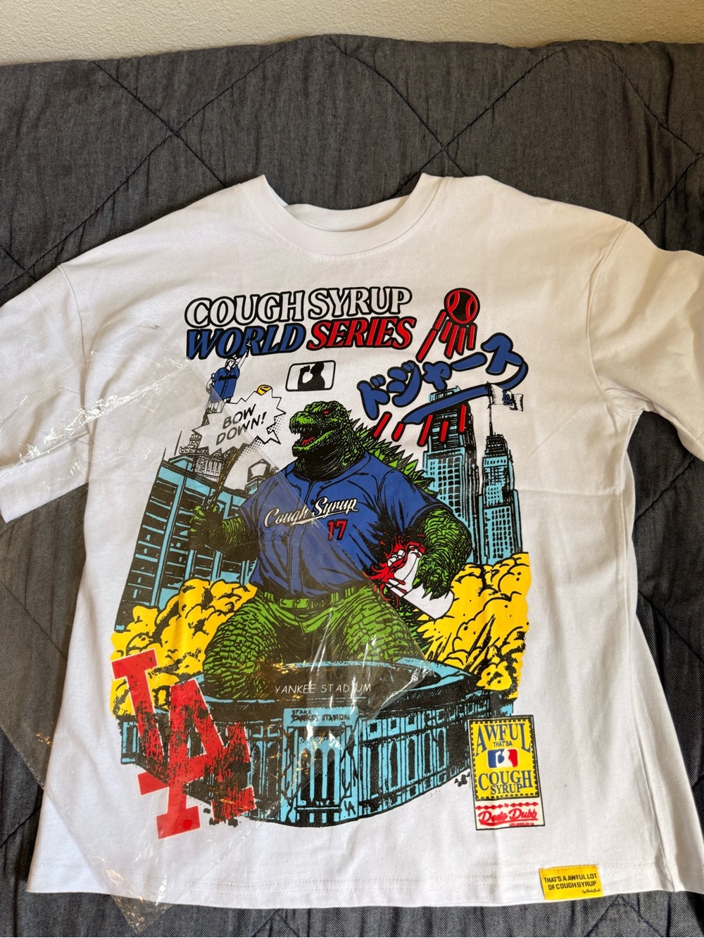 Cough Syrup World Series Graphic Tee